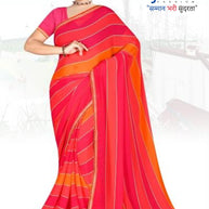 Chic Printed Saree with Blouse Piece for Sophisticated Ethnic Style | VER-HEERA-43708
