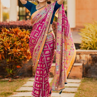 Trendy Printed Saree with Blouse Piece for Women’s Ethnic Wardrobe | VDT-TESLA BRASSO-02