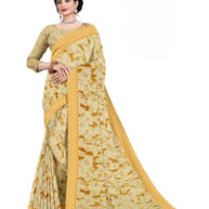 Zomato Print Loose Saree with Blouse for Premium Ethnic and Traditional Wear | CAS-INK POINT