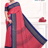 Versatile Rapier Silk Matching Saree With Blouse Piece | TWS-SPLASH-14