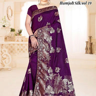 Premium Jacquard Silk Saree With Blouse Piece | TUL-HUMJOLI SILK VOL-19