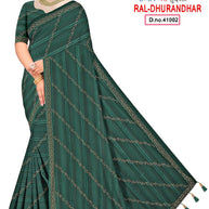 Matching Saree Manufacturer with Blouse Piece for Premium Ethnic and Traditional Wear | RAL-DHURANDHAR