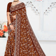 Contemporary Printed Saree with Blouse Piece for Premium Wear  | GPT-MEGHA-2