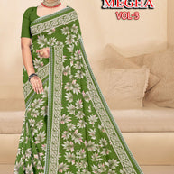 Beautiful Printed Saree with Blouse Piece for Cultural Celebrations | GPT-MEGHA-3