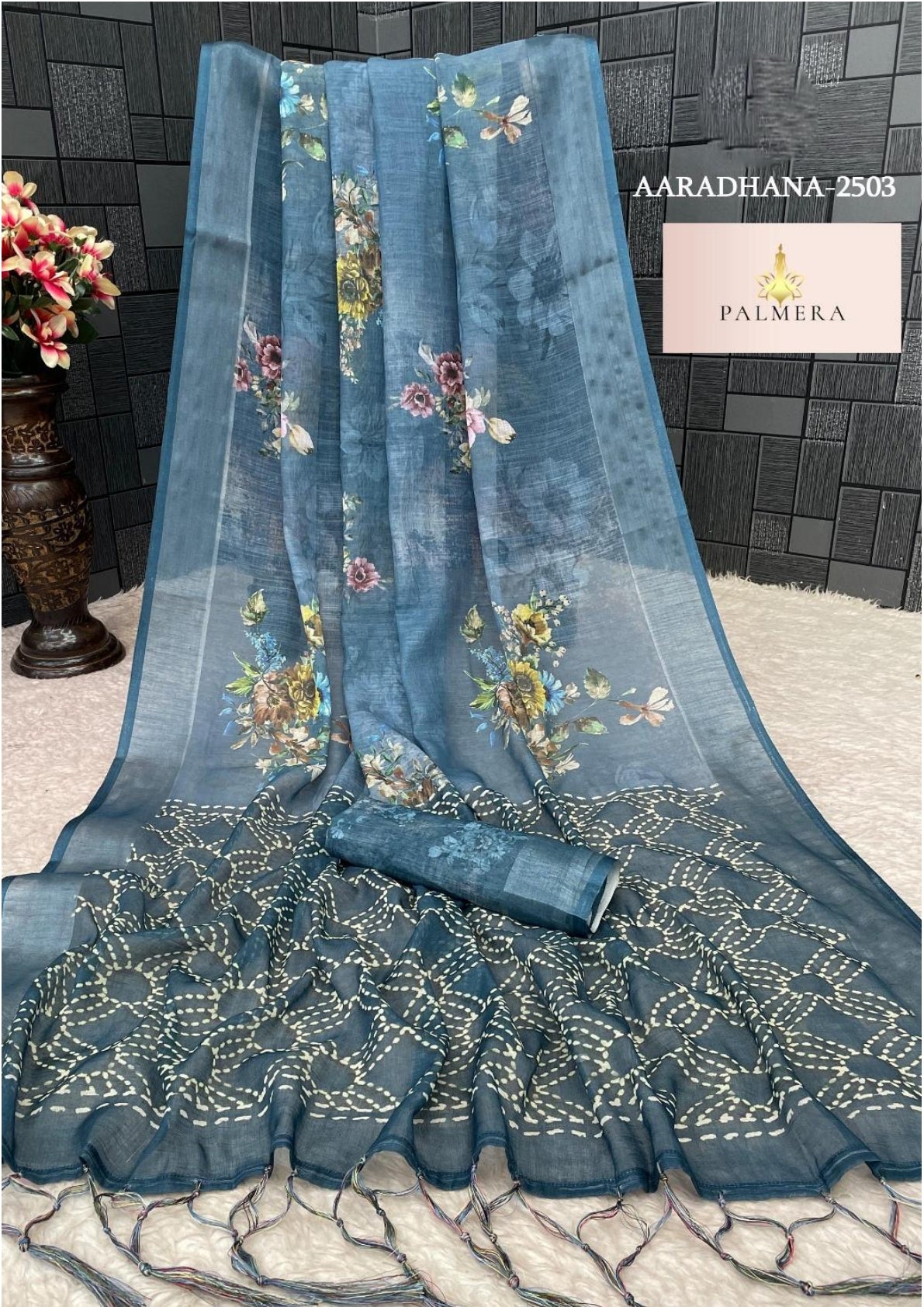 Palmera Saree Manufacturer with Blouse Piece for Premium Ethnic and Traditional Wear | ALL-AARADHANA VOL-25