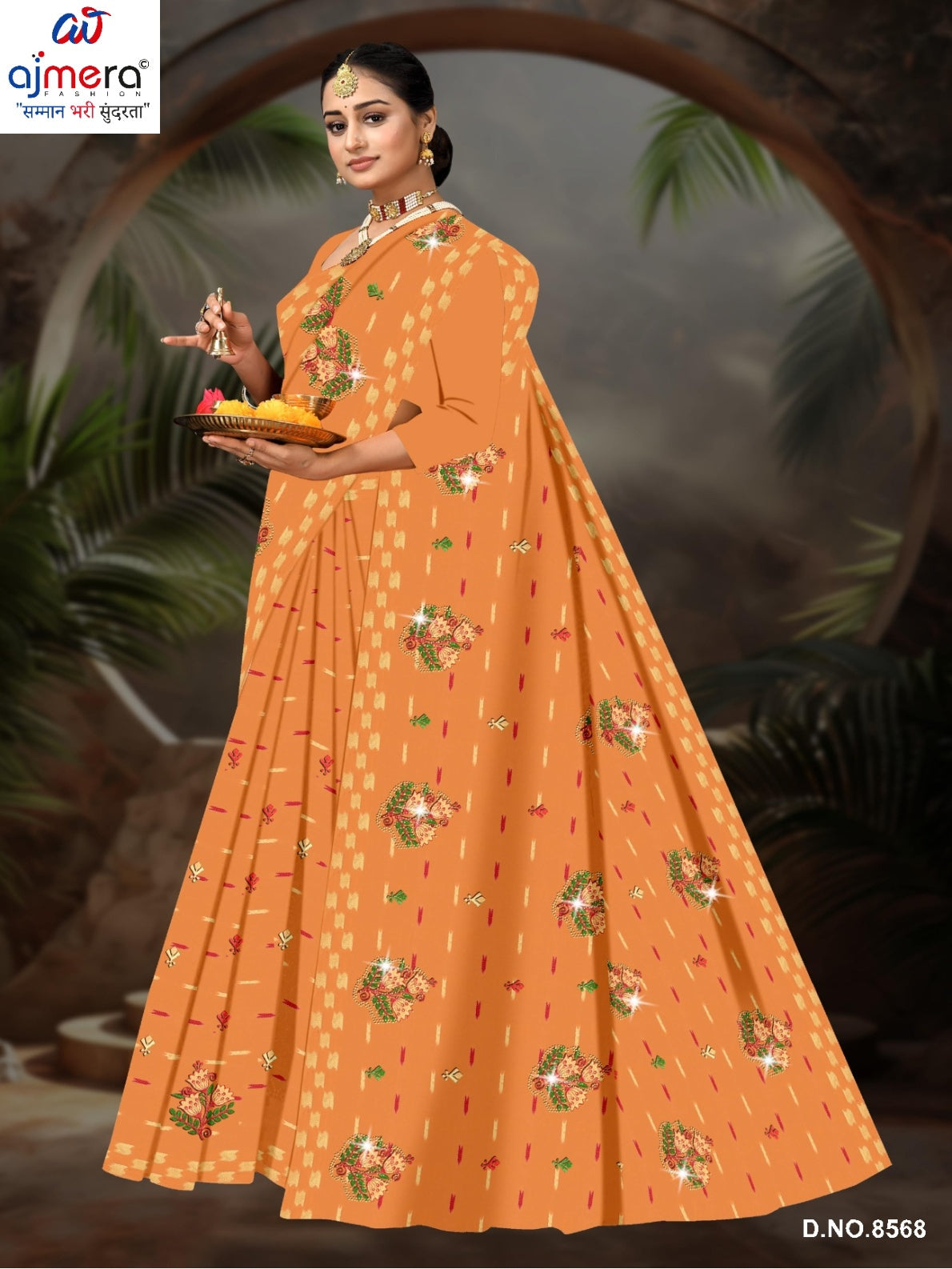 Designer Cotton Saree with Without Blouse for Premium Ethnic and Traditional Wear | PJA-GAJAL