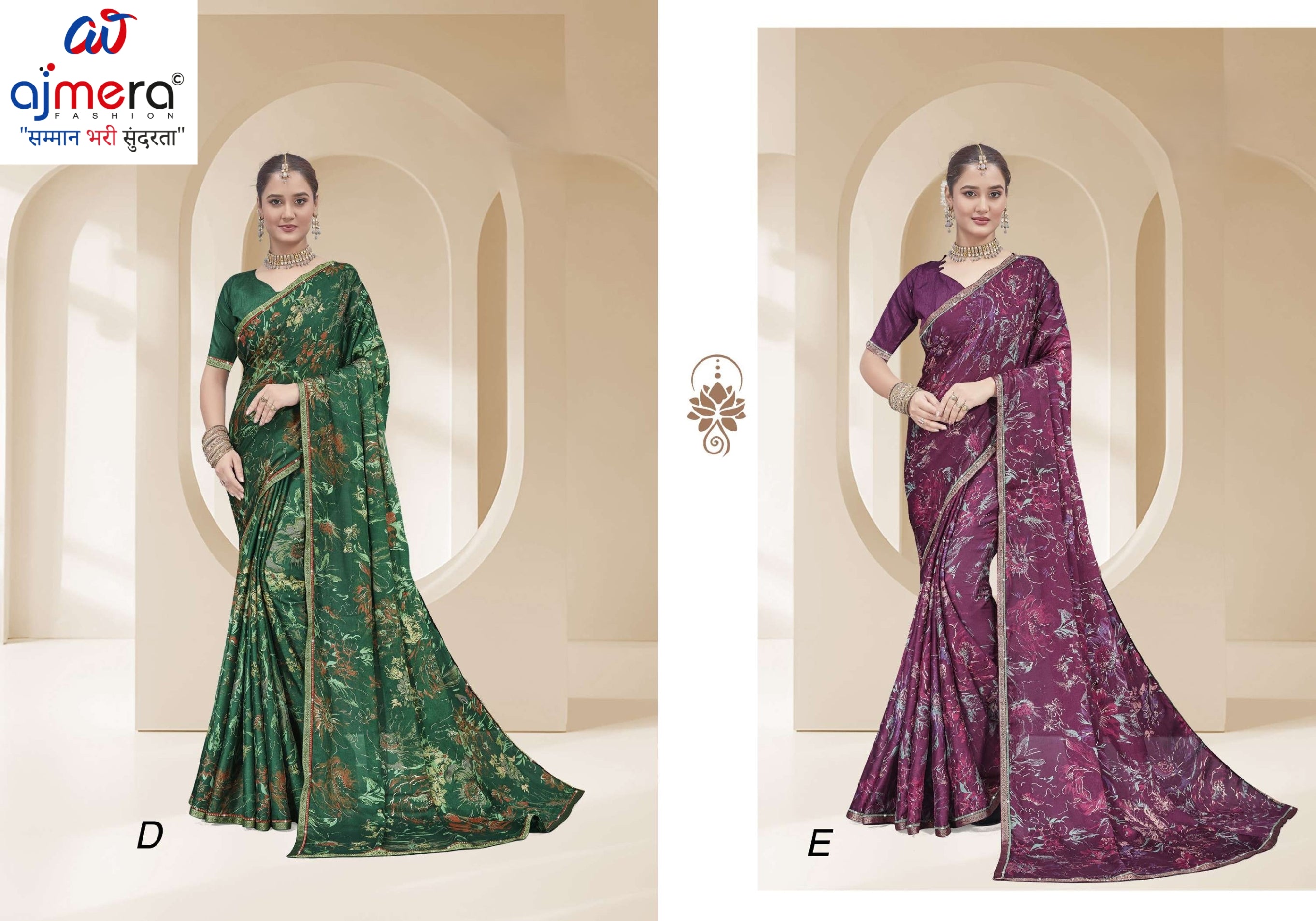 Designer Printed Saree with Blouse Piece for Special Occasions | RDD-NAYRA