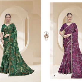 Designer Printed Saree with Blouse Piece for Special Occasions | RDD-NAYRA