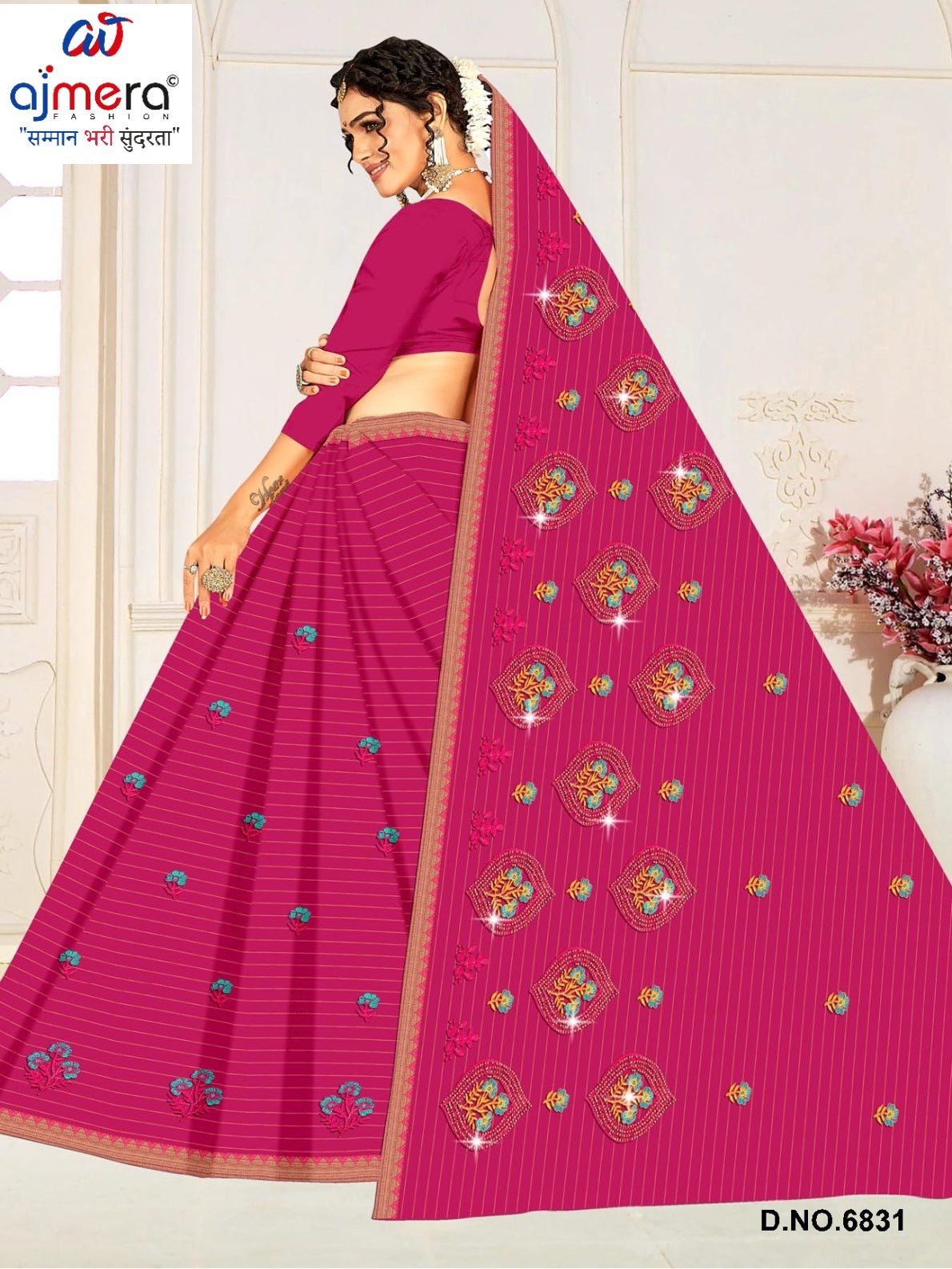 Daily Wear Cotton Saree with Without Blouse for Premium Ethnic and Traditional Wear | PJA-EK NAZAR
