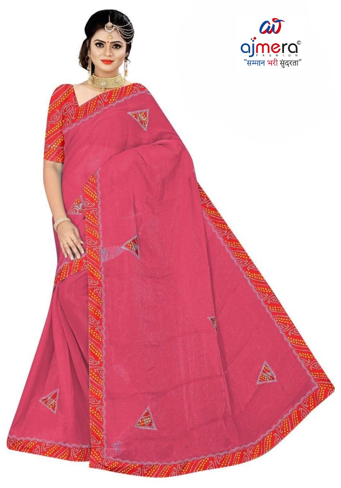 Saree Manufacturer in Surat with Blouse Piece for Premium Ethnic and Traditional Wear | RAL-BHOOL BHULAIYAA