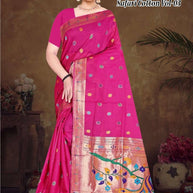 Stylish Jacquard Silk Saree with Blouse Piece for Festive Collection | TUL-SAFARI COTTON VOL-03