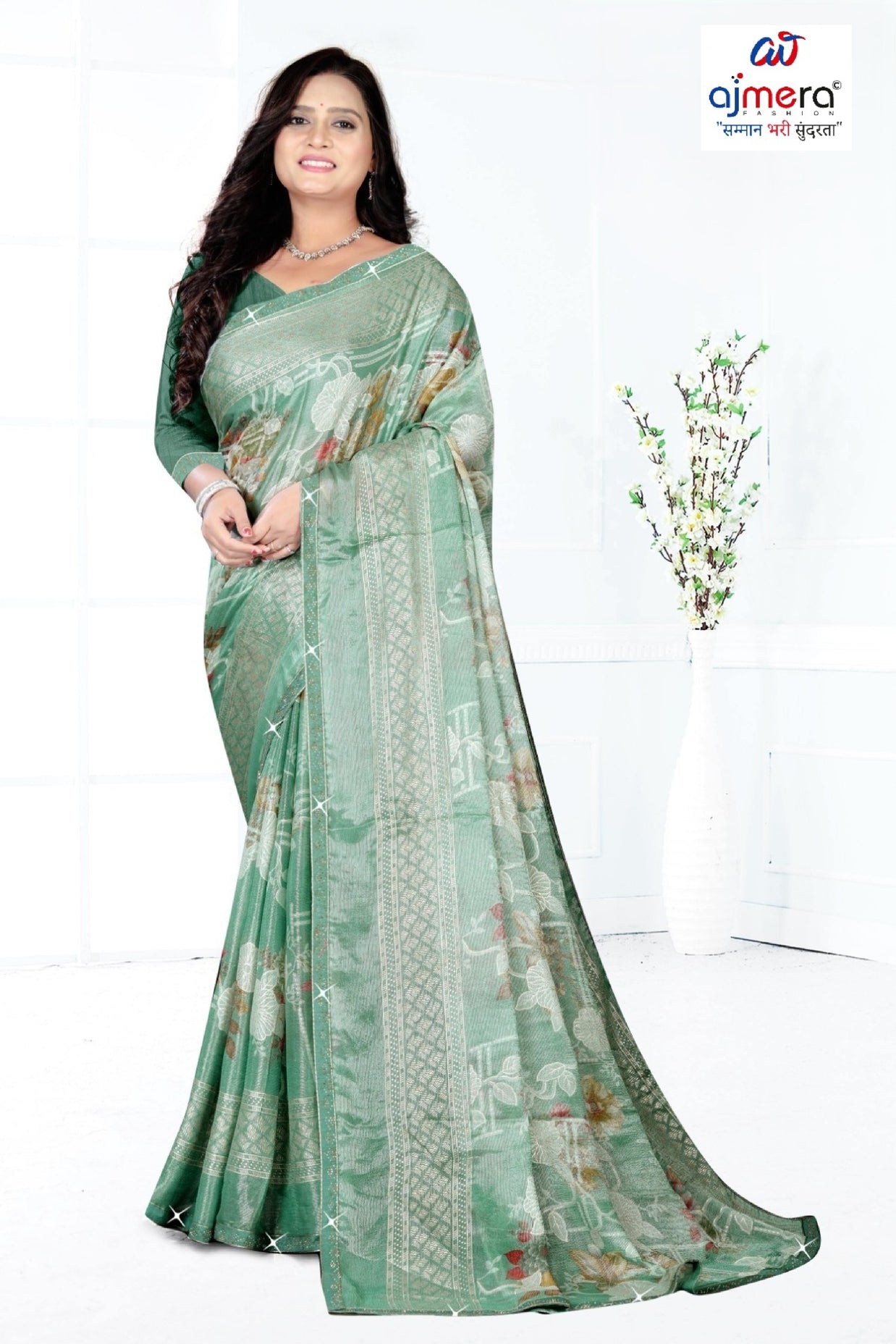 Exclusive Printed Saree with Blouse Piece for Elegant Ethnic Look | TTS-HEENA VOL-29