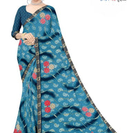 Trendy Printed Saree with Blouse Piece for Women’s Ethnic Wardrobe  | TTS-RATNALEKHA