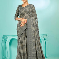 Premium Printed Saree with Matching Blouse Piece for Ethnic Elegance  | RDD-LANDMARK
