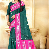 Classic Jacquard Silk Saree with Blouse Piece for Elegant Traditional Look | DOF-BEAGAUM BEAUTY-1