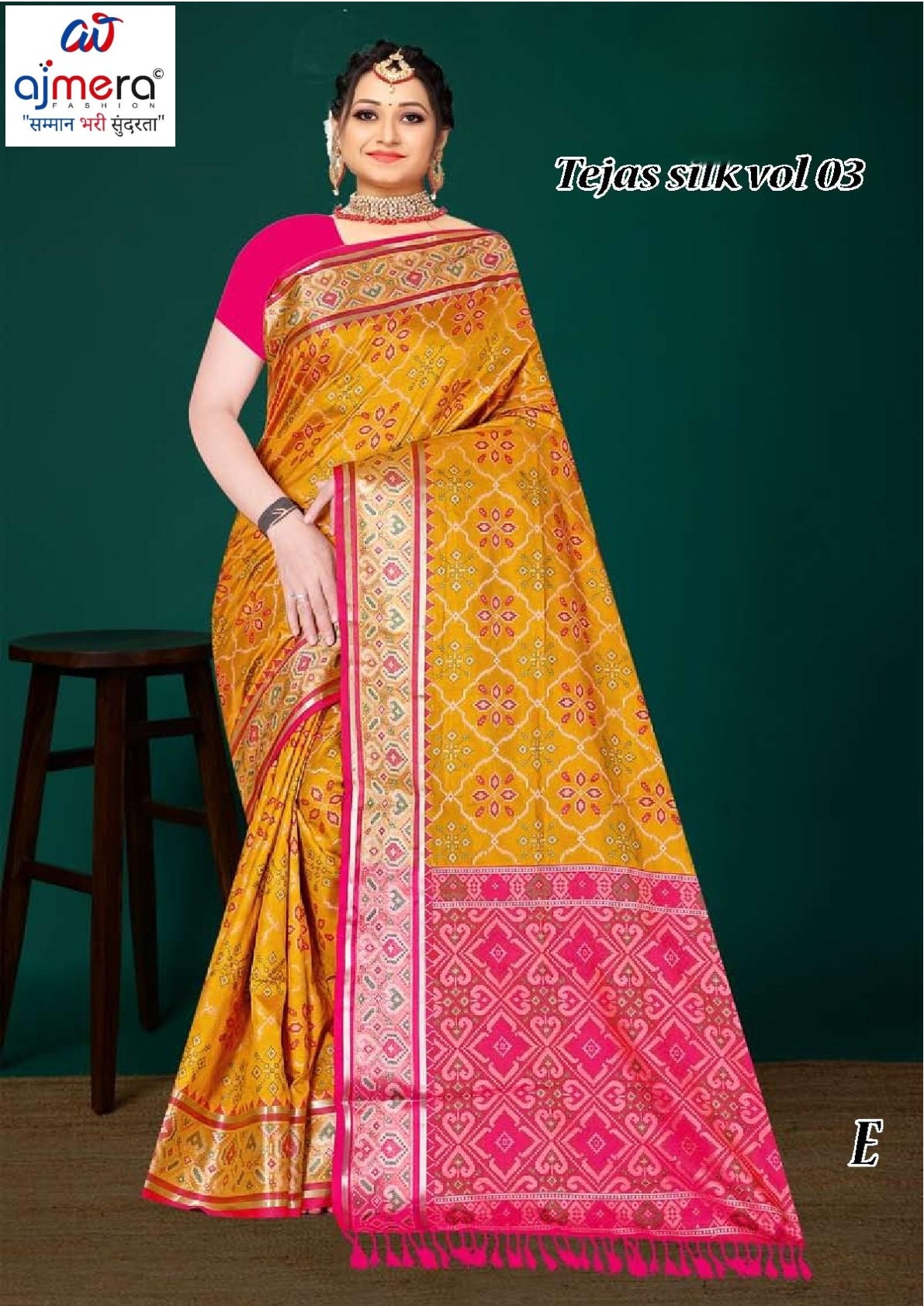 Rich Jacquard Silk Saree with Blouse Piece for Sophisticated Ethnic Style | TUL-TEJAS SILK VOL-03