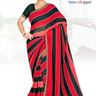 Chic Printed Saree with Blouse Piece for Sophisticated Ethnic Style | VER-HEERA-43708