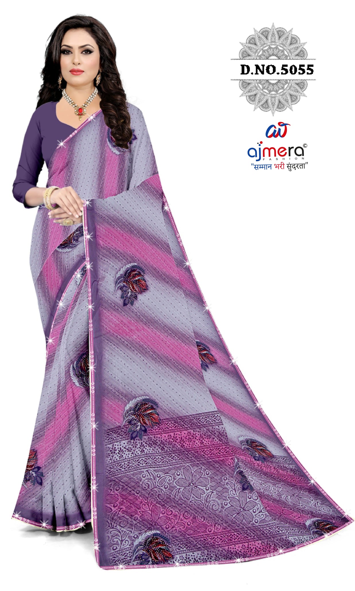 Trendy Printed Saree with Blouse Piece for Women’s Ethnic Wardrobe | CAS-PREM RATAN