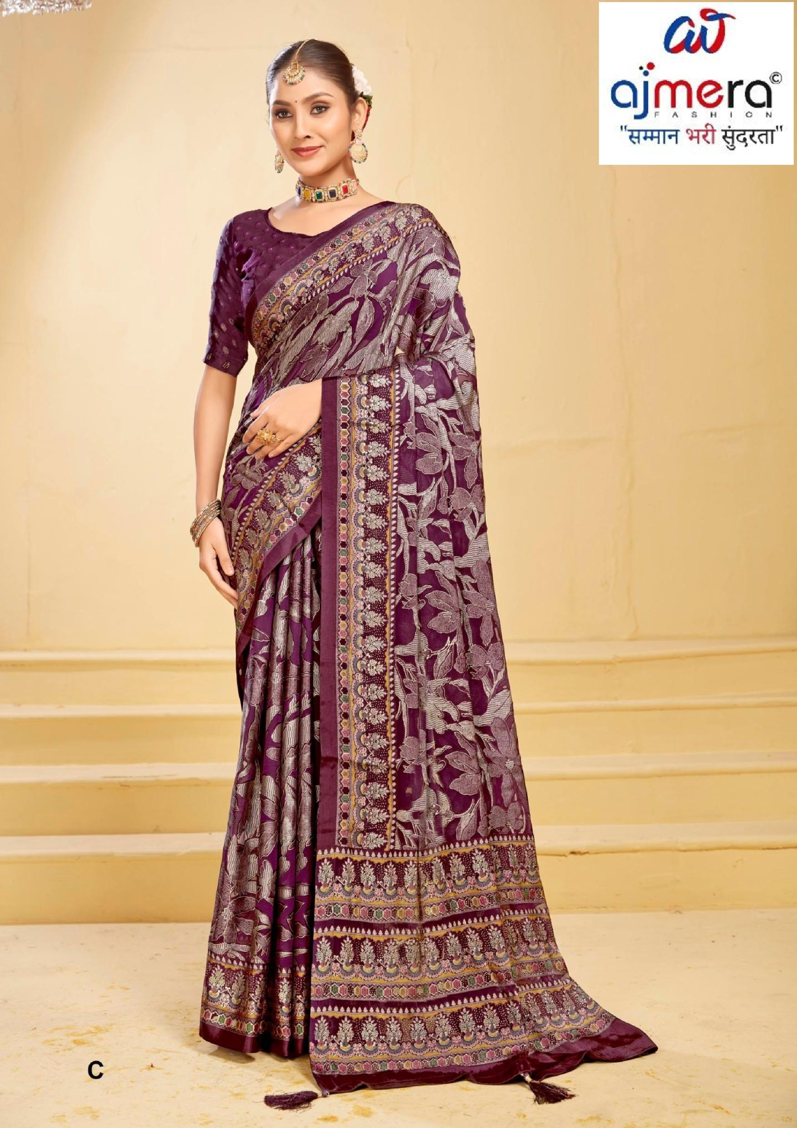 Beautiful Printed Saree with Blouse Piece for Cultural Celebrations  | RDD-VISHAKHA VOL-02