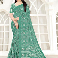 Stylish Printed Saree with Blouse Piece for Traditional Celebrations | PUS-DREAM GIRL-118