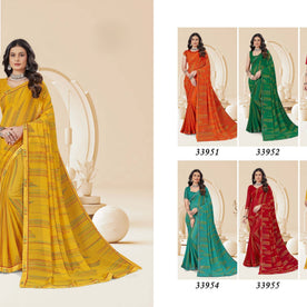 Beautiful Printed Saree with Blouse Piece for Cultural Celebrations  | RDD-BHOOMI VOL-06