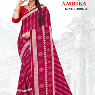 Contemporary Printed Saree without Blouse for Premium Wear | GLC-AMBIKA