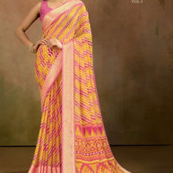 Designer Printed Saree with Blouse Piece for Special Occasions  | RMF-HOTSPOT VOL-01