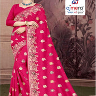 Viscose Print Loose Saree with Blouse for Premium Ethnic and Traditional Wear | PSM-ANUPAMA