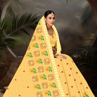 Wholesale Cotton Saree with Without Blouse for Premium Ethnic and Traditional Wear | PJA-SATSANG