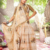Chic Printed Saree with Blouse Piece for Sophisticated Ethnic Style | PRM-BALI