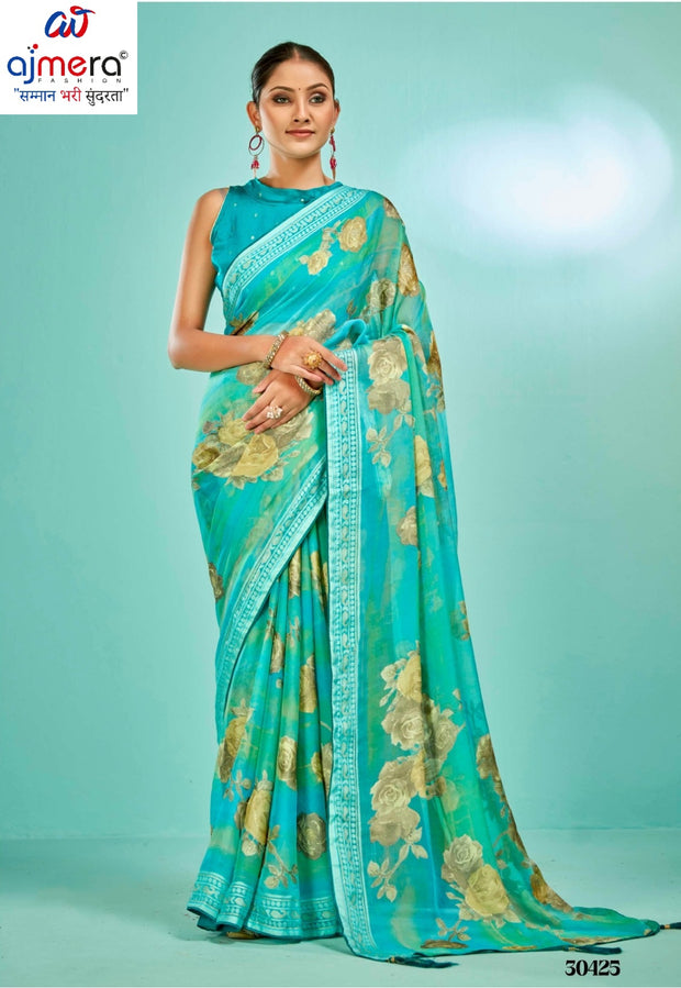 Beautiful Printed Saree with Blouse Piece for Cultural Celebrations  | RDD-TATVAM VOL-03