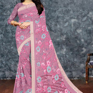 Trendy Printed Saree with Blouse Piece for Women’s Ethnic Wardrobe | SSR-YUKTI-A