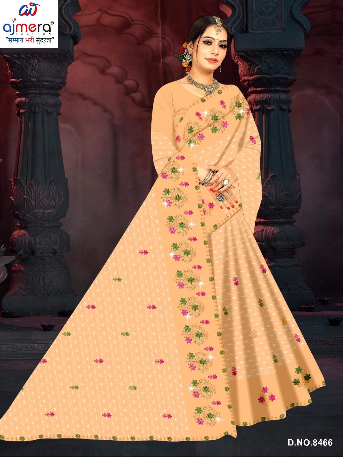 Suti Cotton Saree with Without Blouse for Premium Ethnic and Traditional Wear | PJA-SARGAM
