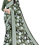 Trendy Printed Saree with Blouse Piece for Women’s Ethnic Wardrobe  | CAS-PURNIMA