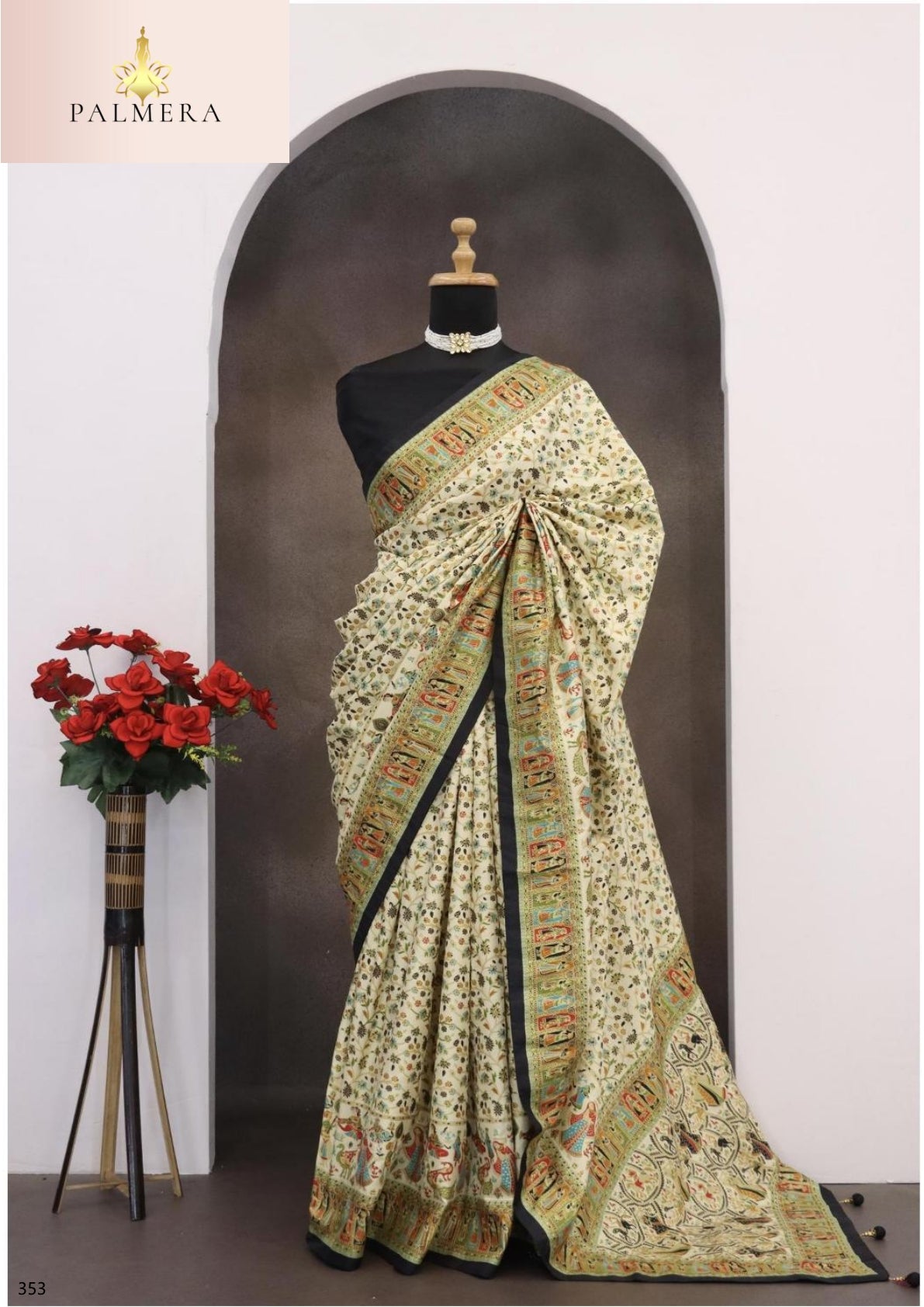 Ganga Blended Silk Saree with Blouse for Premium Ethnic and Designer Wear | ALL-GANGA-04