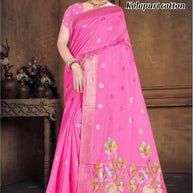 Graceful Elegance Jacquard Silk Saree With Blouse Piece | TUL-KOLAPURI COTTON