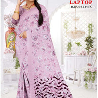 Khadi Print Loose Saree with Blouse for Premium Ethnic and Traditional Wear | GLC-LAPTOP