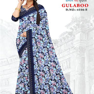 Exclusive Printed Saree with Blouse Piece for Elegant Ethnic Look  | GLC-GULABOO