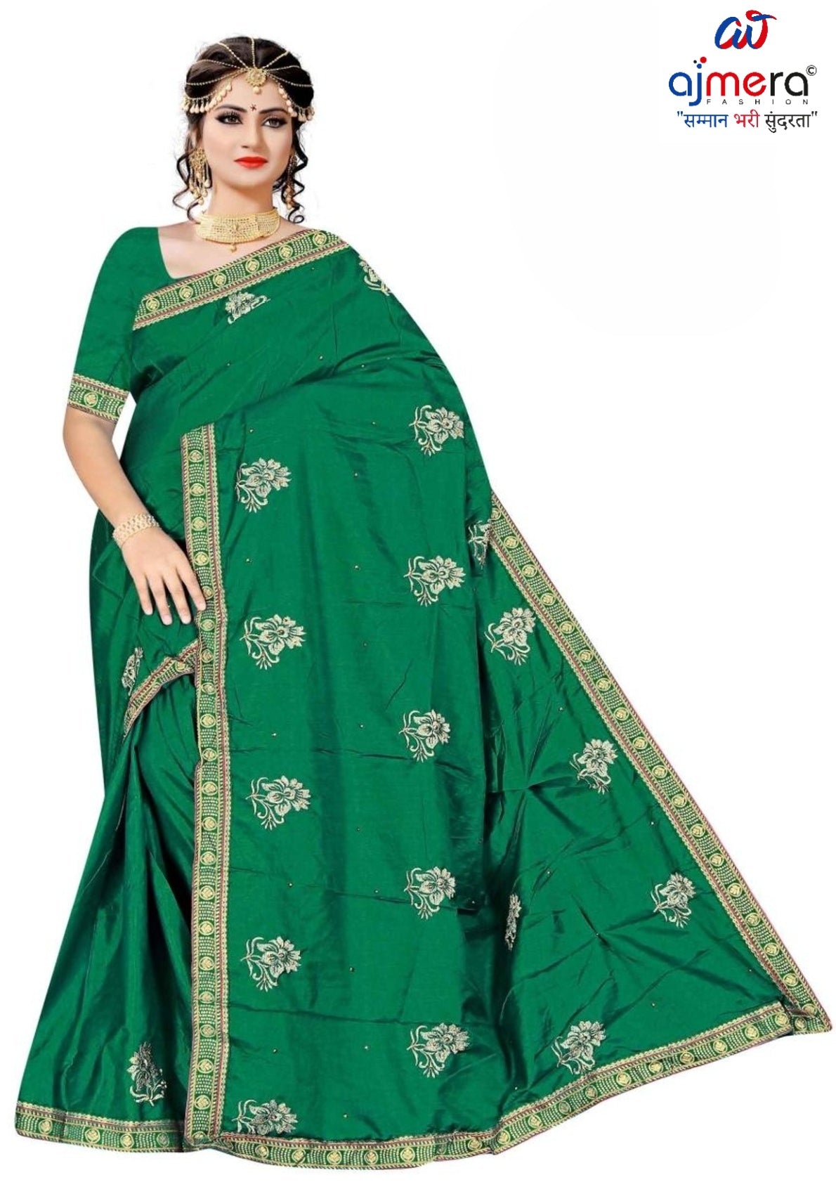 Buy Dyed Matching Saree in Bulk with Blouse Piece for Premium Ethnic and Traditional Wear | VKM-ODELA