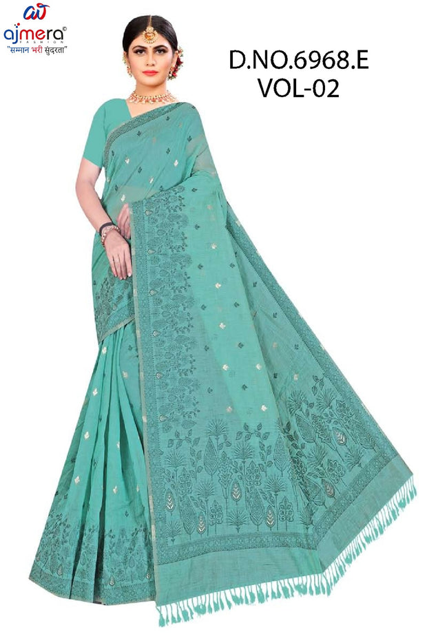 Graceful Rapier Silk Matching Saree With Blouse Piece | DBU-PYARI MUNGA VOL-2