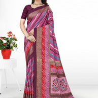 Stylish Printed Saree with Blouse Piece for Traditional Celebrations  | VER-BANJARAN-44228