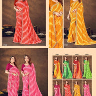 Beautiful Printed Saree with Blouse Piece for Cultural Celebrations | JS-ANJALI