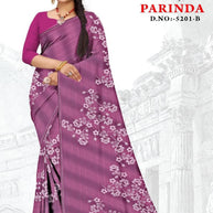 Exclusive Printed Saree with Blouse Piece for Elegant Ethnic Look | GLC-PARINDA