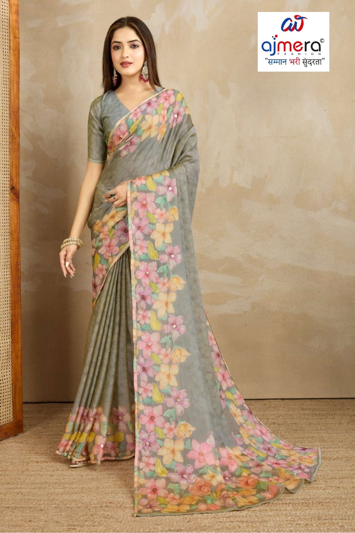 Trendy Printed Saree with Blouse Piece for Women’s Ethnic Wardrobe  | RMF-SAANVIKA VOL-2