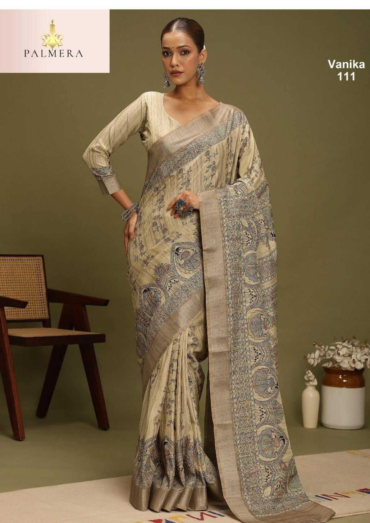 Palmera Saree Manufacturer and Palmera Saree Supplier | ALL-VANIKA VOL-01
