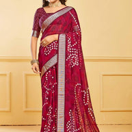 Contemporary Printed Saree with Blouse Piece for Premium Wear  | RDD-HIMANI VOL-02