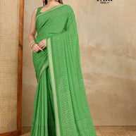 Stylish Printed Saree with Blouse Piece for Traditional Celebrations | RMF-PARI VOL-7