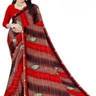 Trendy Printed Saree with Blouse Piece for Women’s Ethnic Wardrobe  | CAS-KHUSHBOO