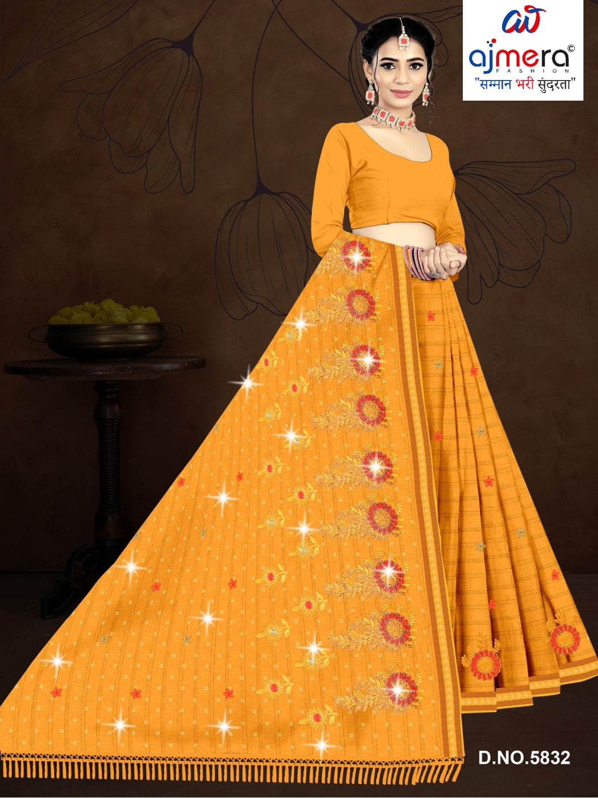 Designer Cotton Saree with Without Blouse for Premium Ethnic and Traditional Wear | PJA-CHANDRA KALA