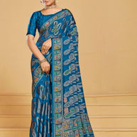 Chic Printed Saree with Blouse Piece for Sophisticated Ethnic Style  | RDD-VISHAKHA VOL-03
